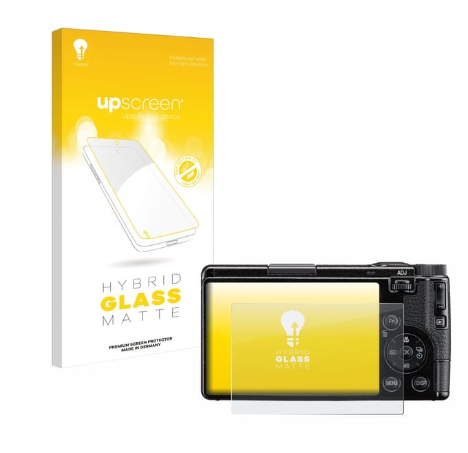 upscreen - Screenprotector voor Ricoh GR IV 2025 / HDF - Folie Beschermfolie Beschermglas matte