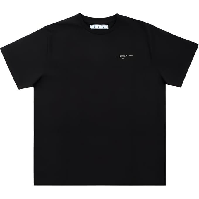 T-shirt OFF-WHITE imprimé Flèches OMAA038G20JER0061088 M black