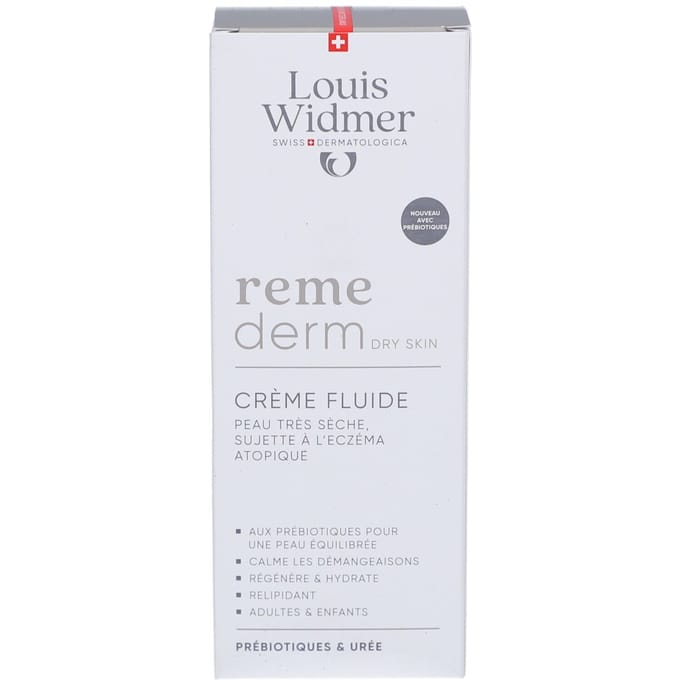 Louis Widmer Remederm Dry Skin Creme Fluide Probiotic Licht Geparfumeerd 200 Crème