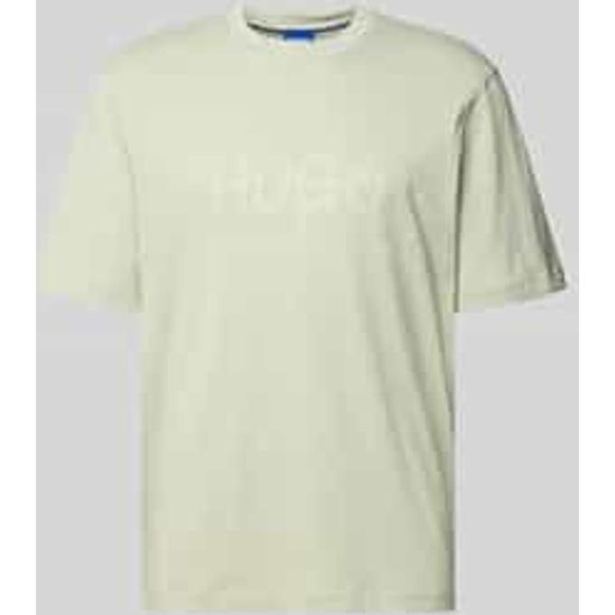 Regular fit T-shirt van pure katoen model 'NIEROFIX_U261'