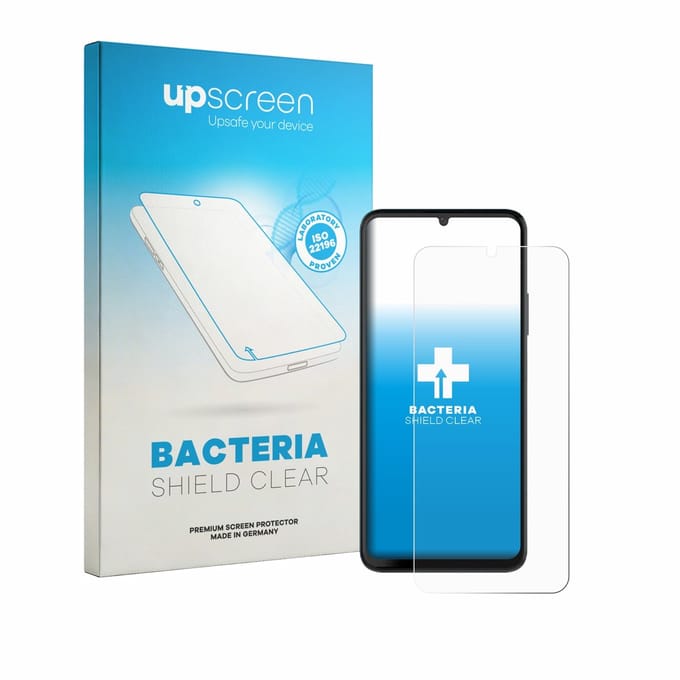 upscreen - Screenprotector voor NUU Mobile X10 5G - Folie Beschermfolie transparant antibacterieel
