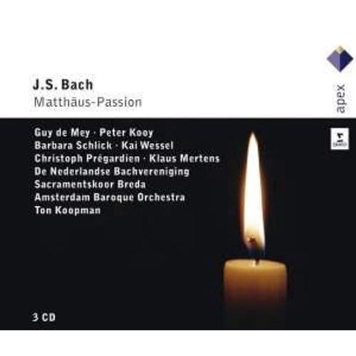 Bach:matthäus passion - 3 cd,s