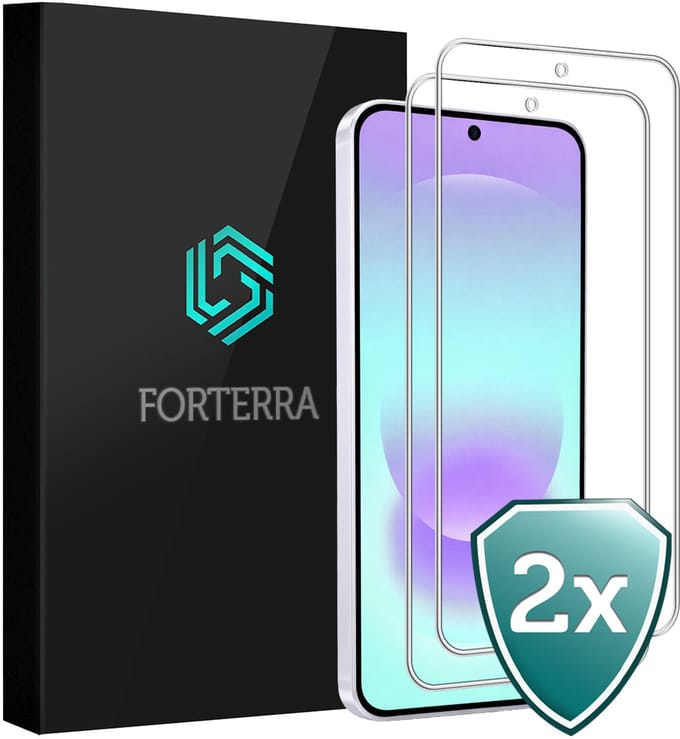 Screenprotector 2 Stuks - Geschikt voor Samsung Galaxy A37 - Extra Sterk - Beschermglas - Gehard Glas - Tempered Glass - Screen Protector