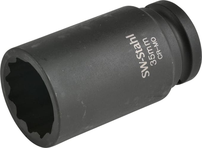 SW-Stahl 10186L-35 aandrijfasmoer 3/4", 35 mm, voor Passat