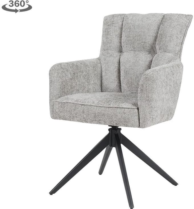 Tower Living - Bardi armstoel - zilver