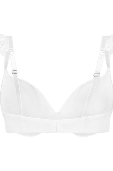Hunkemöller Voorgevormde maximizer beugel bh Posie Wit