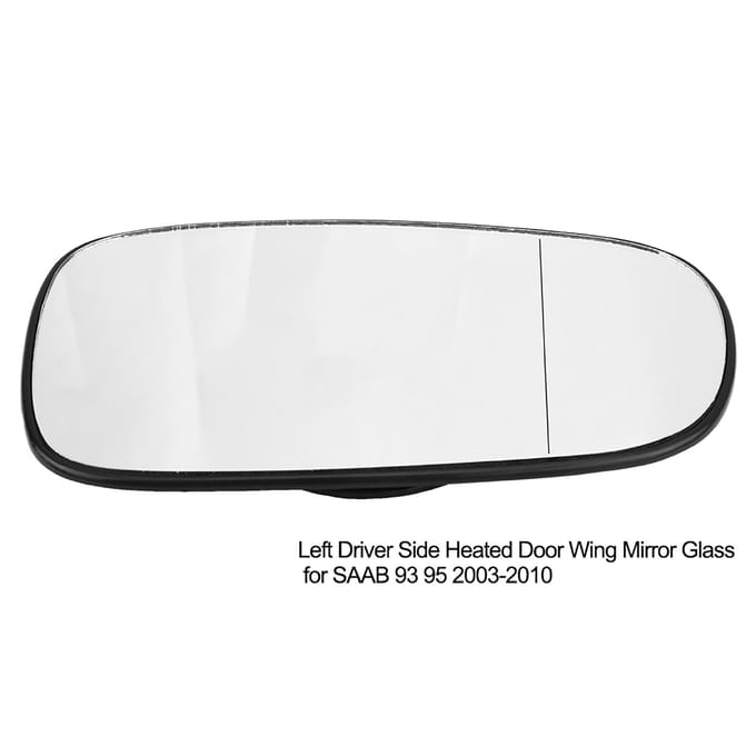 Linker Buitenspiegelglas Groothoek voor SAAB 93 95 2003?2010 gray