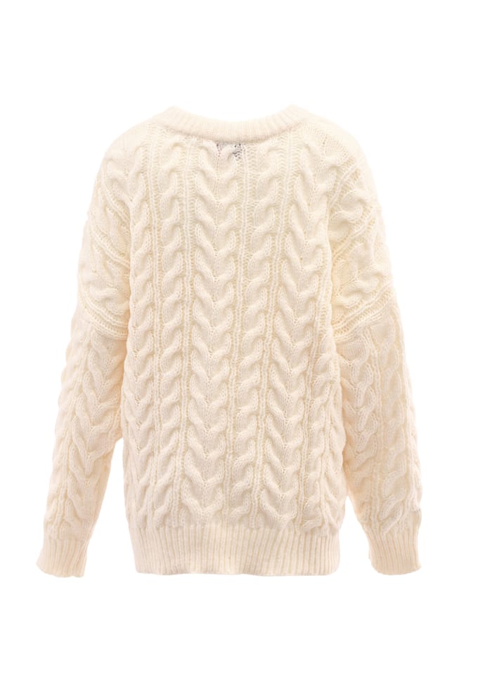 Mymo Jumper Dames wolwit
