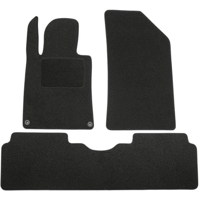 Tapis de sol - Peugeot - 508 - Velours noir - 4 pièces - Ajustement précis
