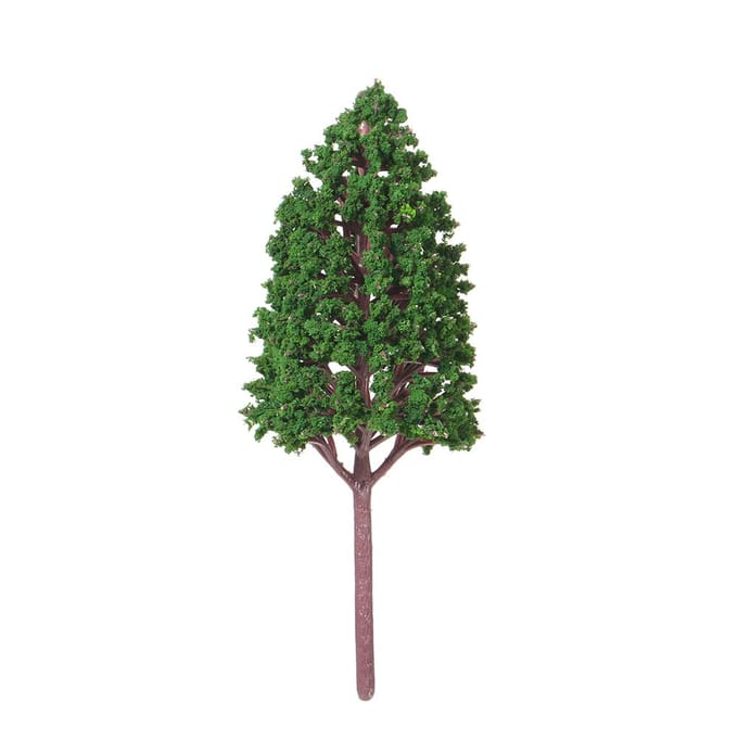 12 STKS Plastic Model Bomen Architectonische Modellen voor Spoorweg Layout Tuin Landschap Landschap Stijl 2 2 green