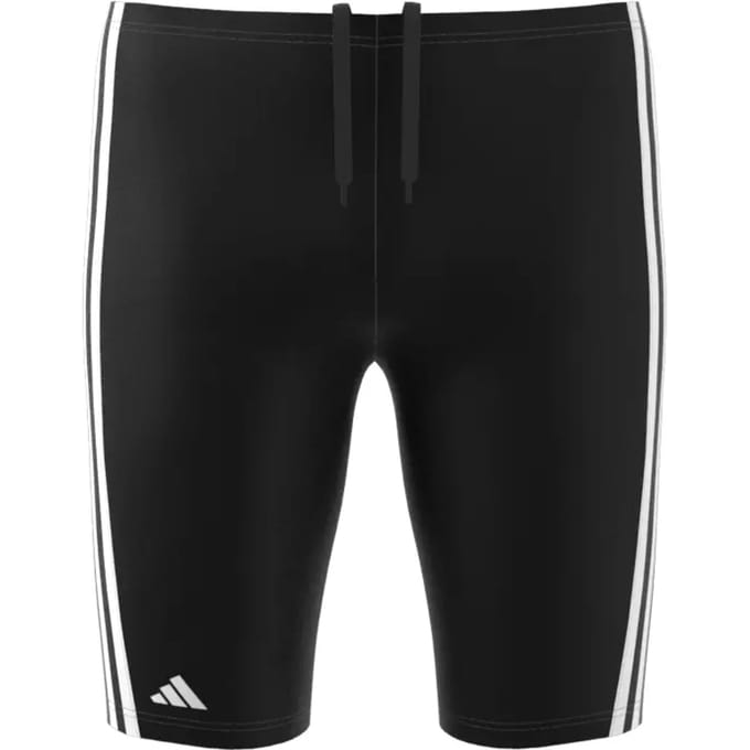 adidas Performance Classic 3-Stripes Lange Zwembroek - Kinderen - Zwart- 92