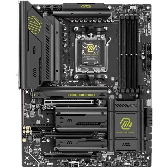 MSI MAG B850 TOMAHAWK MAX WIFI - Moederbord - AMD B850 - ATX - Socket AM5 - DDR5
