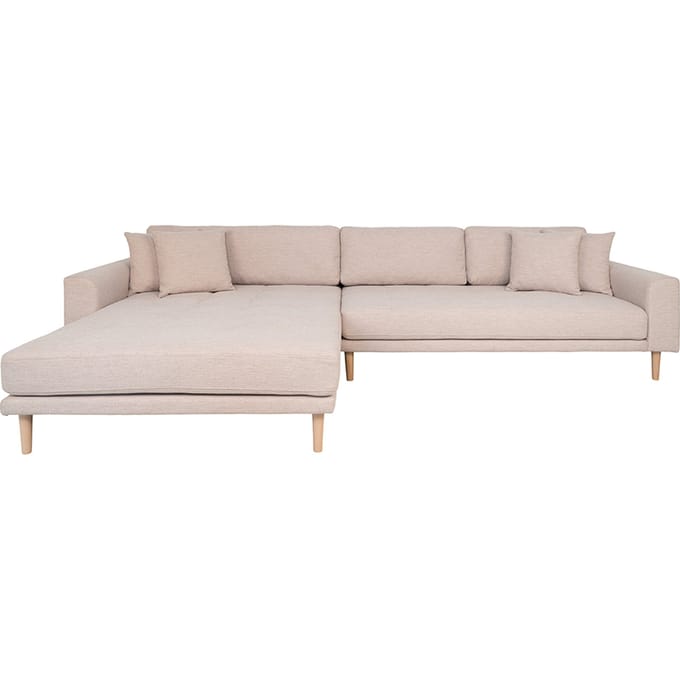 House Collection Hoekbank Milo Lounge Sofa Links Zand