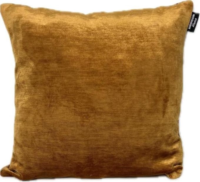 Madison sierkussen 45x45 cm Velvet orange