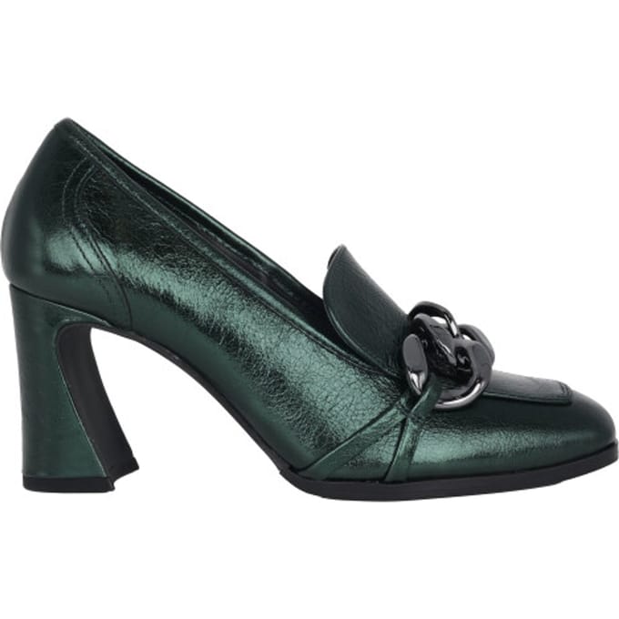 Högl Glenn - dames pump - Groen - maat 34.5 (EU) 2.5 (UK)