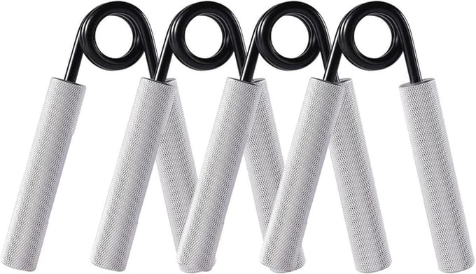Onderarmtrainer en gripkrachtset - 4-pack met 50-200 kg weerstand