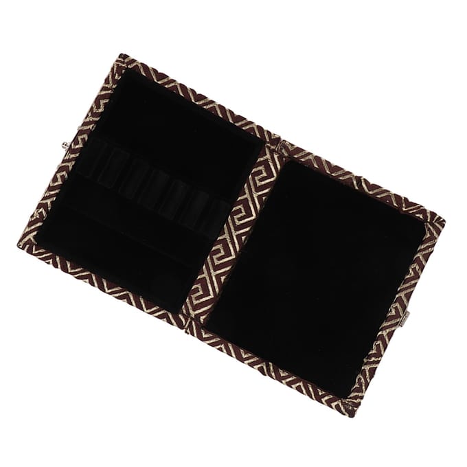 Hobo Rieten Etui Opbergkoffer Houder Grote Capaciteit Draagbaar Gereedschap Instrument Accessoire black