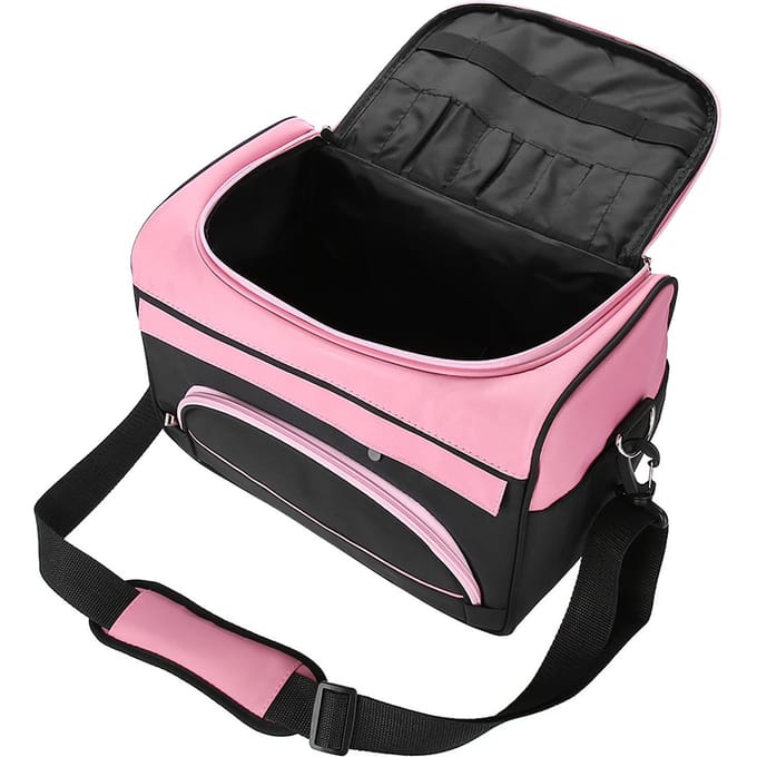 Grote Capaciteit Pro Kappers Haarapparatuur Salon Tool Draagtas Reisopslag Roze pink