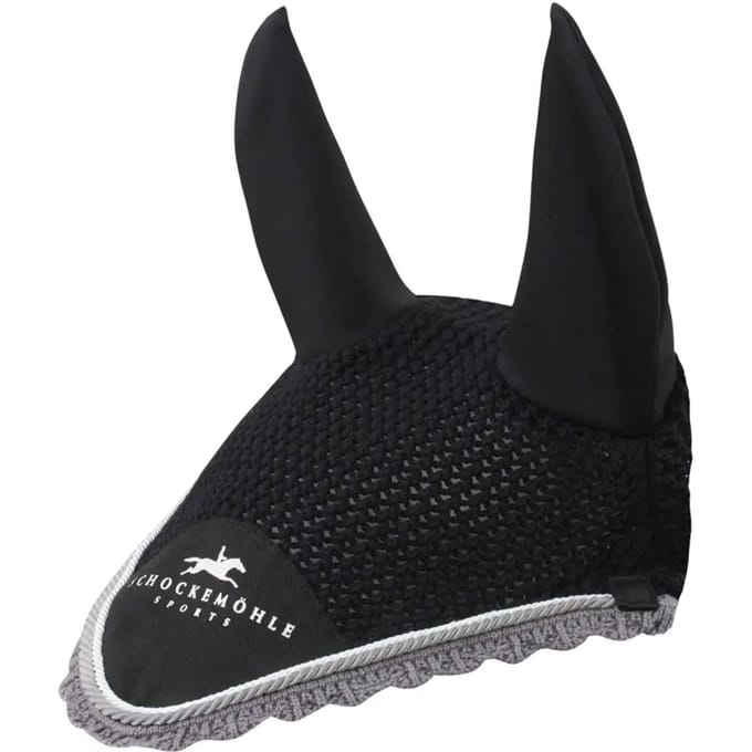 Vliegenmasker voor paarden Schockemöehle Dynamite Fly Veil Logo