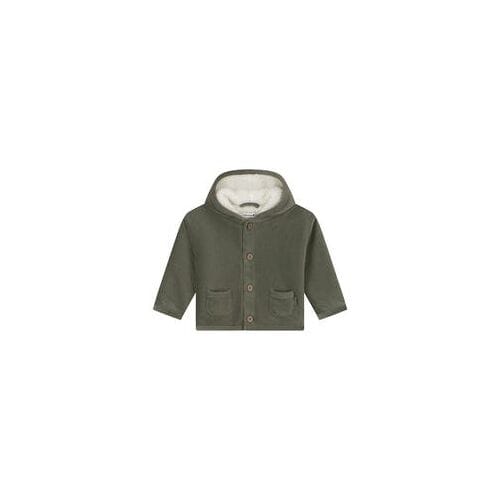 Prénatal newborn jas velours Light Khaki Green 68 unisex