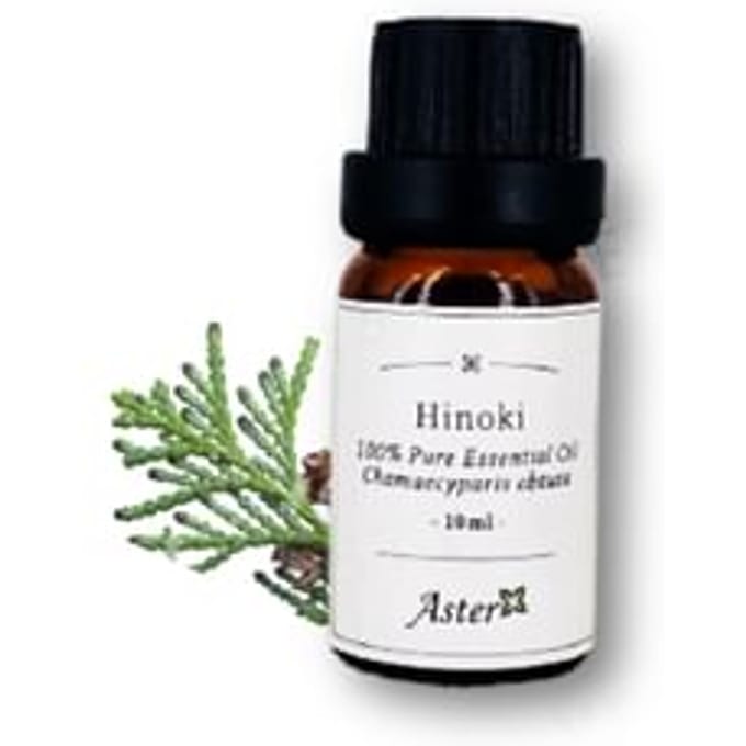 Aster Aroma - Hinoki 100% Pure Essential Oil Chamaecyparis Obtusa 10ml