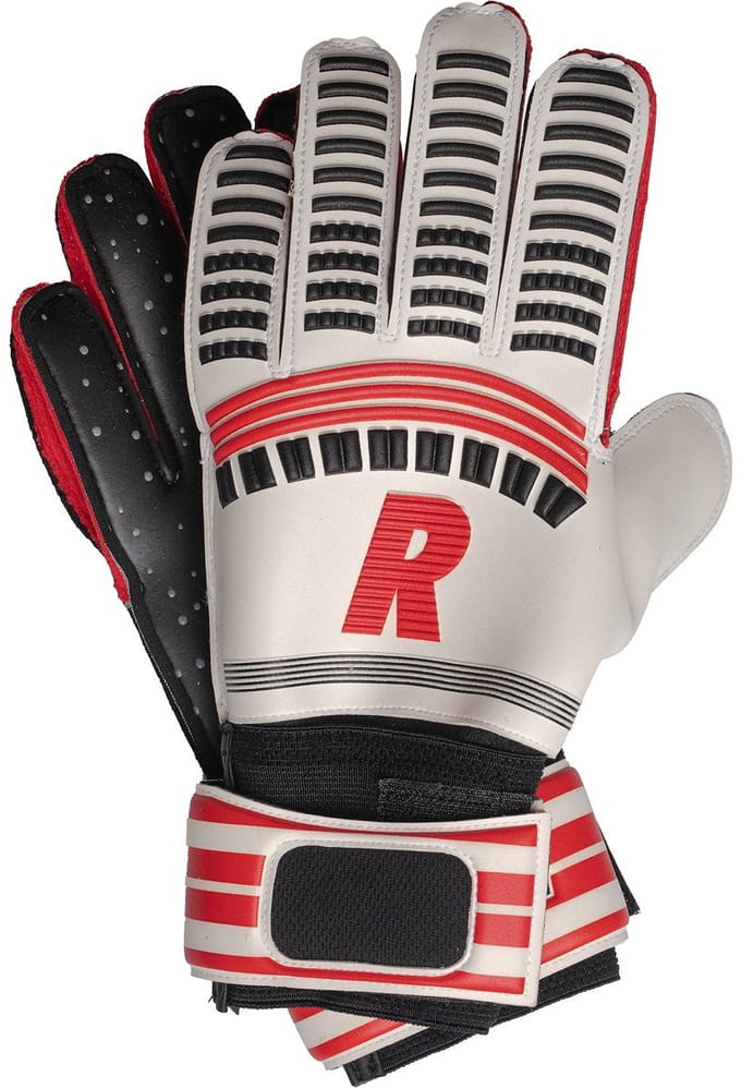Real Power Keepershandschoenen Kinderen - Wit / Zwart / Rood | Maat: 6