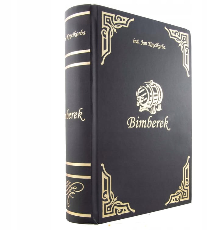 Bimberek Serie - Alcohol Boek - 500ml Fles - Geschenkset