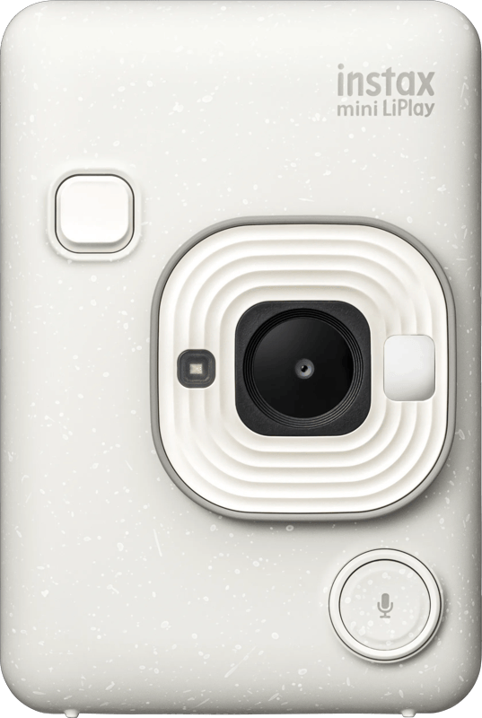 FUJIFILM instax mini LiPlay™ - Instant Camera - Misty White