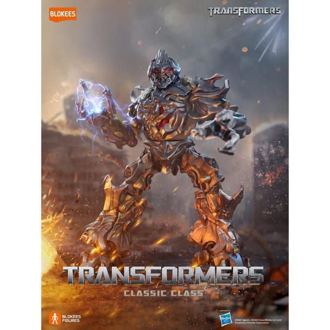 Blokees Transformers Blokees Plastic Model Kit Classic Class 10 Megatron Model Kits