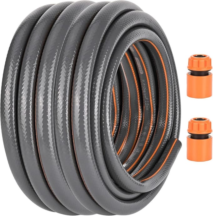 Flexibele Tuinslang 10 Meter - Knikvrij, Vorst- en UV-bestendig PVC