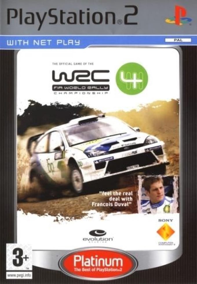WRC 4 platinum (ps2 used game)