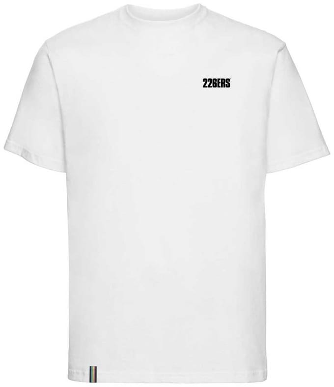 226ers Corporate Small Logo T-shirt Met Korte Mouwen Wit XS