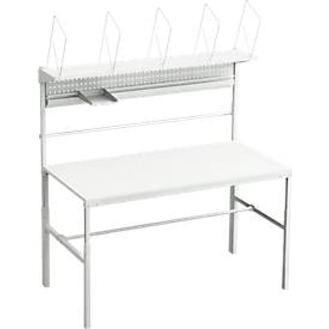 Complete aanbieding inpaktafel TPB, breedte 1500 mm, in hoogte verstelbaar