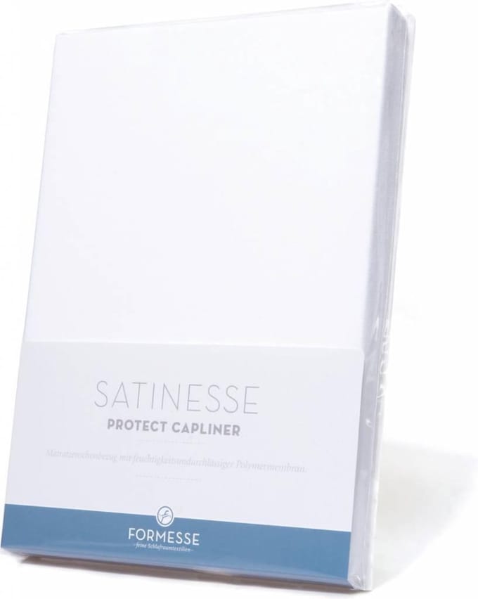 Satinesse Protect Moltonhoeslaken - Wit - 90x200