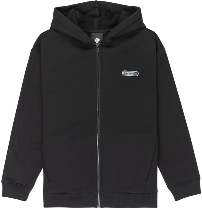 Element Capsule Rain Sweatshirt Met Rits Zwart 12 Years Jongen