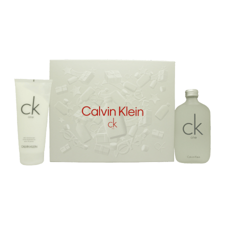 Calvin Klein CK One Geschenkset - EDP 200ml & Body Lotion 200ml