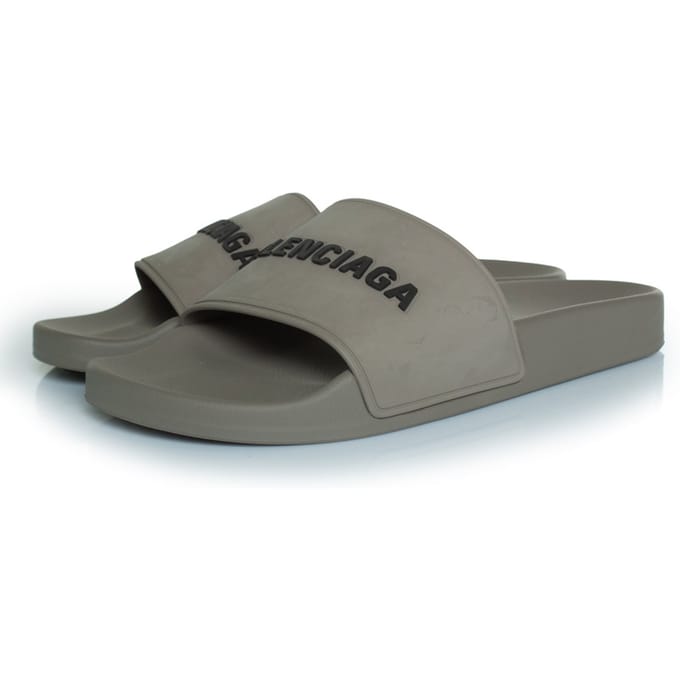 Balenciaga Pool slide bi.rub.lo in grijs