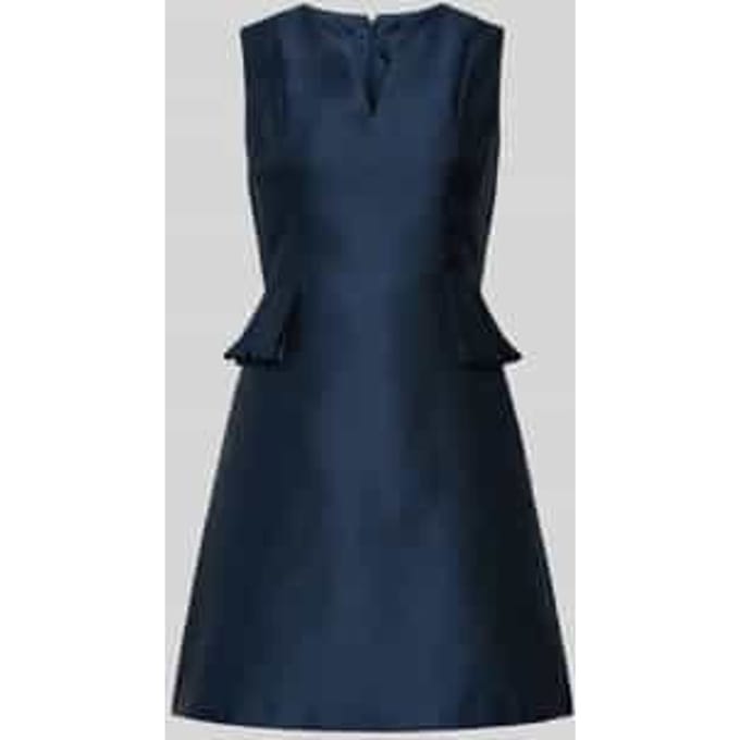 mini-jurk met siergarnering