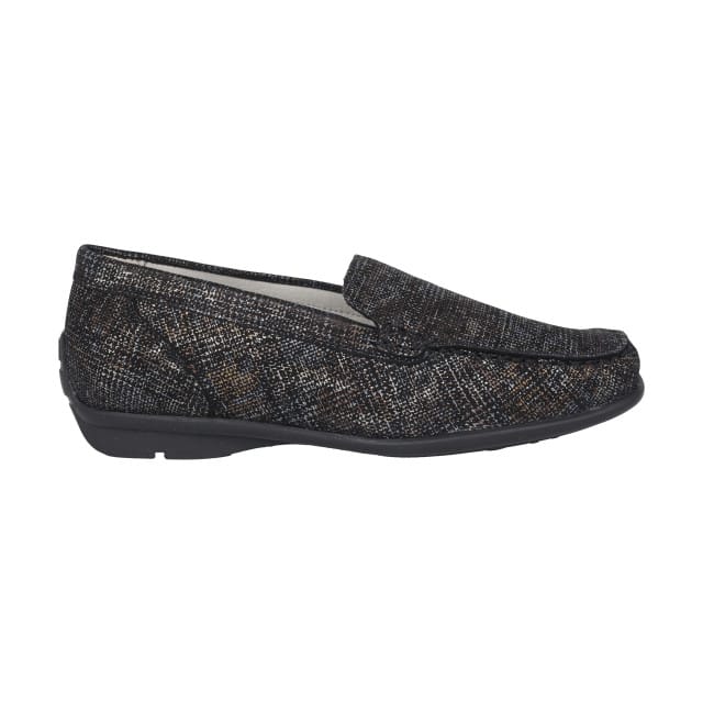 Waldläufer Harriet - dames moccasin - Zwart - maat 36 (EU) 3.5 (UK)