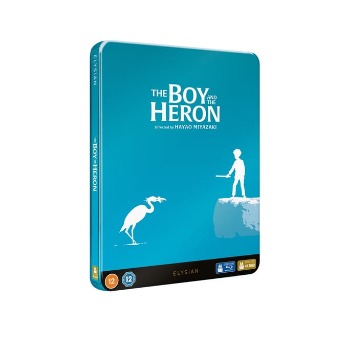 The Boy and the Heron - Steelbook - 4K Ultra HD - Blu-ray - Import