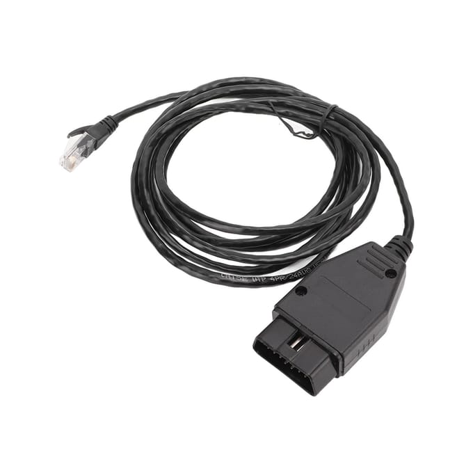 Zwarte Programmeerkabel ENET Interfacekabel OBD2 Programmeerkabel Vervanging voor F-serie 3-serie 5-serie black