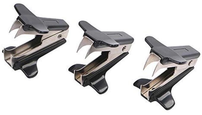 Brede Vingergreep Ontklemmer - 3 Stuks voor Standaard Nietjes