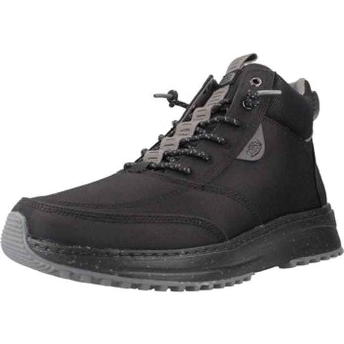 HEYDUDE - Tahoe Nylon Heren Boots Black/Granite - Maat 40