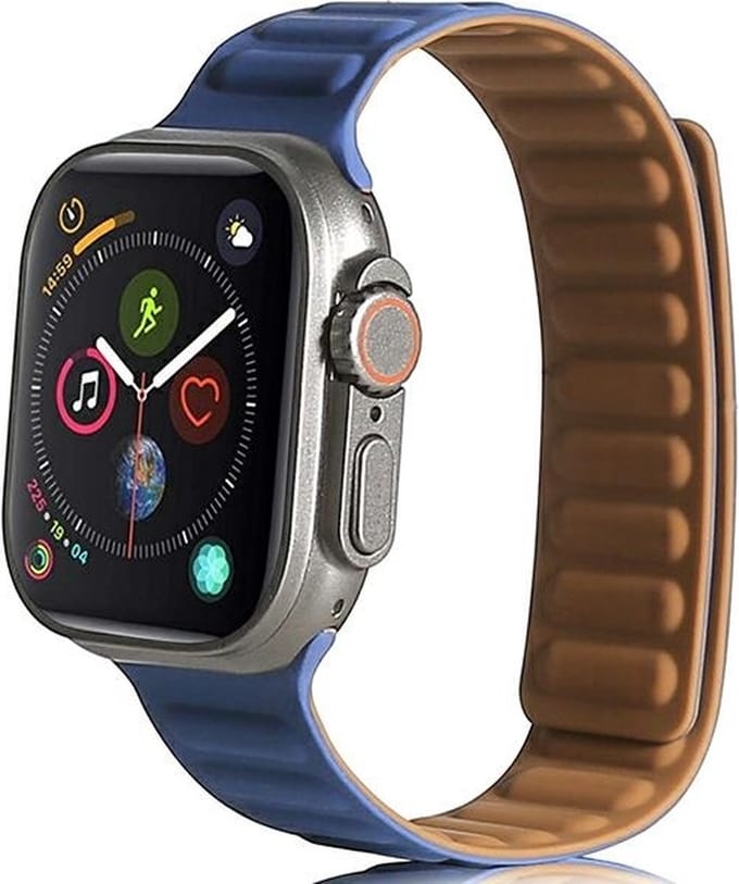 Beline Series - Smartwatchbandje - Magnetisch - Blauw