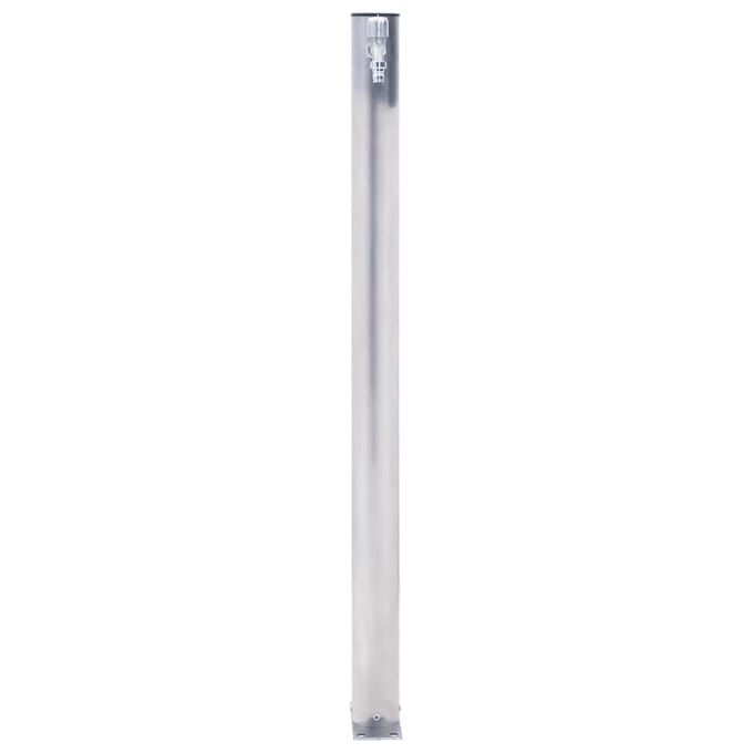 vidaXL - Waterzuil - rond - 40 - cm - roestvrij - staal