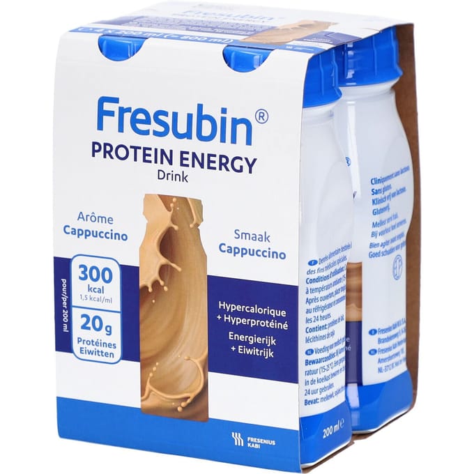 Protein cappuccino 7048601 4x200 Drinkbare oplossing