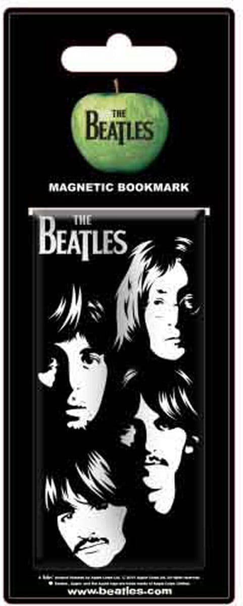 The Beatles - Ilustrated Faces - Boekenlegger - Magnetisch