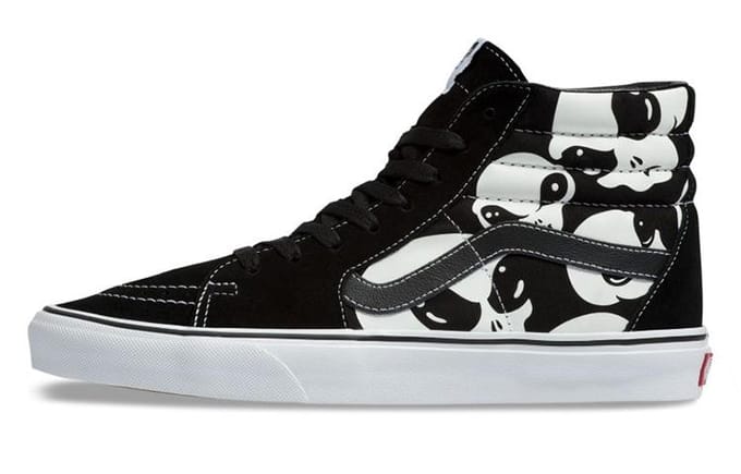 Vans Sk8-Hi 'Alien Ghosts' 36 black