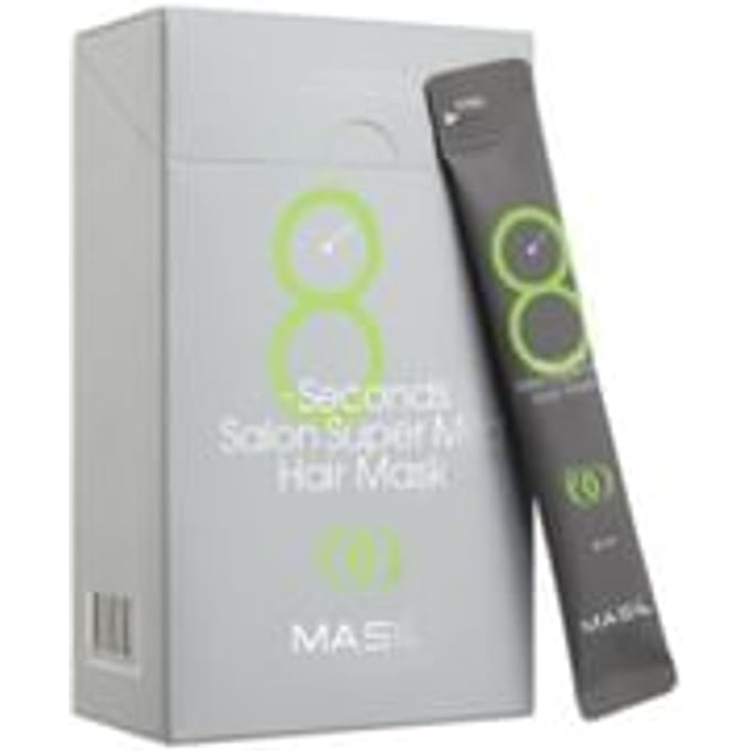 Masque capillaire Super Doux 8 Secondes Salon Masil 8ml 20 pièces | Traitement Capillaire Intensif Rapide aux Acides Aminés pour Cheveux Abîmés