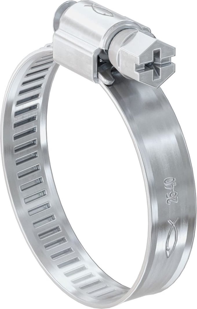 Fischer slangklem RVS - Ø 20 tot 32 mm - W1 - 4 stuks